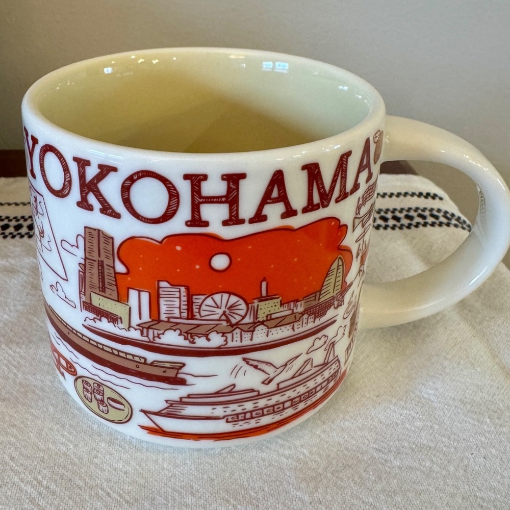Starbucks Yokohama, Japan Coffee Mug 14oz - Been There Series / New No Box